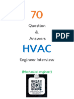 70 Question & Answers HVAC Engineer Interview