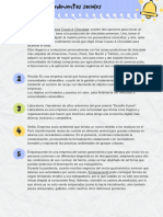 Documento A4 Información Lista Proceso de Proyecto Sencillo Estructurado Azul y Blanco