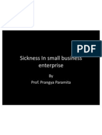 Sickness in Small Business Enterprises