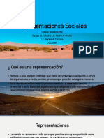 Representaciones Sociales PPT