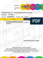 Presupuesto Polarizado Ventanas Superiores P Doradas