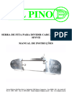 (1library - Org) Dal Pino Serra de Fita para Dividir Carcaça de Suinos Sfsvii Manual de Instruções