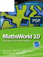 MathsWorld10 Student 9781420229646 CE