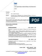 Cotizacion IG2922-2020 COSTA GAS - Srta. Lucesita Tacanga - Estudio de Riesgo y PC de Planta Envasadora GLP - FU