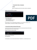 Presentación SQL Con Ejemplos