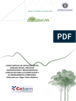 Pabón, E. (2013).Documento Orientativo Para Las Actividades Del Curso Virtual Regional Sobre “Análisis Social, Procesos Participativos y Negociación de Conf