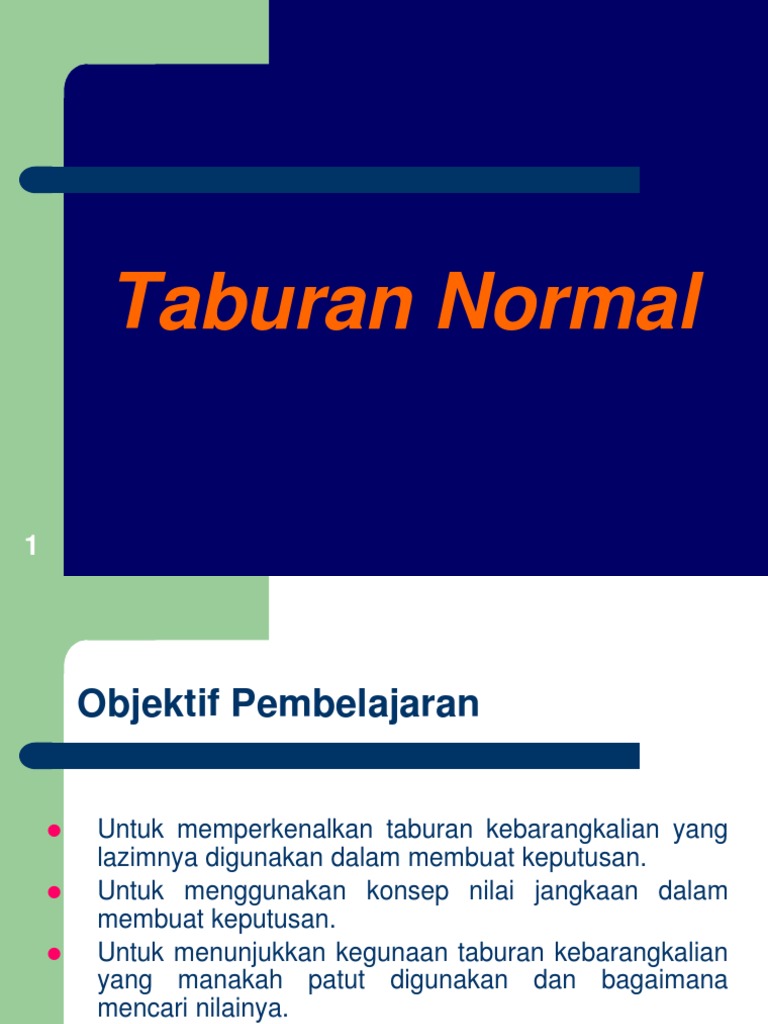 Contoh Soalan Statistik Matematik Tambahan Tingkatan 4 