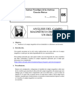 Práctica 8. ANÁLISIS DEL CAMPO MAGNÉTICO CREADO POR UN IMÁN