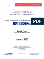 AIESEC Leadership Strengths Research - David J. Pollay - Publication AIESEC