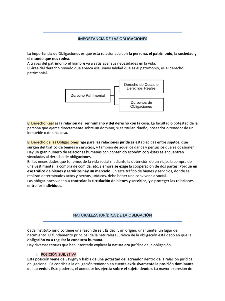 Resumen de obligaciones civiles y comerciales derecho uba pdf