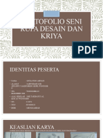 Portofolio Seni Rupa Desain Dan Kriya