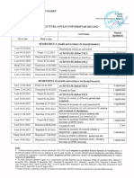 Structura An Universitar 2021-2022 Completata 10 Martie 2022