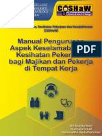Manual Pengurusan Aspek Keselamatan Dan Kesihatan Pekerjaan Bagi Majikan Dan Pekerja Di Tempat Kerja