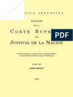 Fallos de La Corte Suprema de Justicia Vol 347
