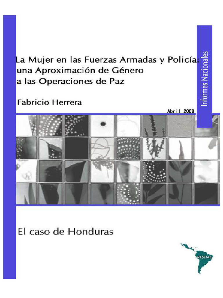 La Mujer en Fuerzas Amadas y Policia Una | PDF | Igualdad de género ...