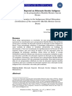 Educação Especial Na Educação Escolar Indígena Contribuições Da Pesquisadora Marilda Moraes Garcia Bruno