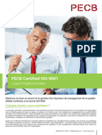 Iso 9001 Lead Implementer 4p FR