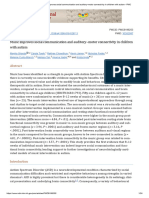 Music Improves Social Communication and Auditory-Motor Connectivity in Children With Autism - PMC