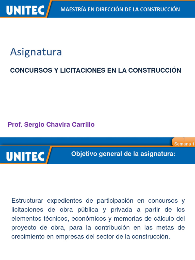 Licitaciones de Obra en Construcción | PDF | Oferta (economía) | Business