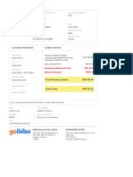 HTLDRNTV7 W148 JB6 Finance Invoice