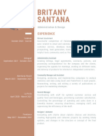 Britany Santana CV PDF