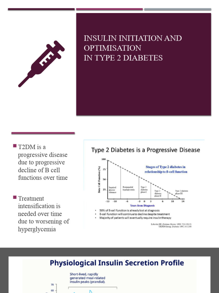 Insulin Initiation and Optimisation | PDF | Endocrine Pancreas ...