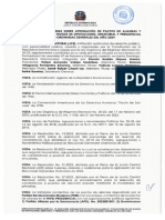 Resolución No. 19-2024 Sobre Aprobación de Pactos de Alianzas y Coaliciones de Los Niveles de Diputaciones, Senatorial y Presidencial Elecciones 2024