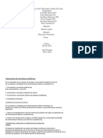 Categorías de servidores públicos