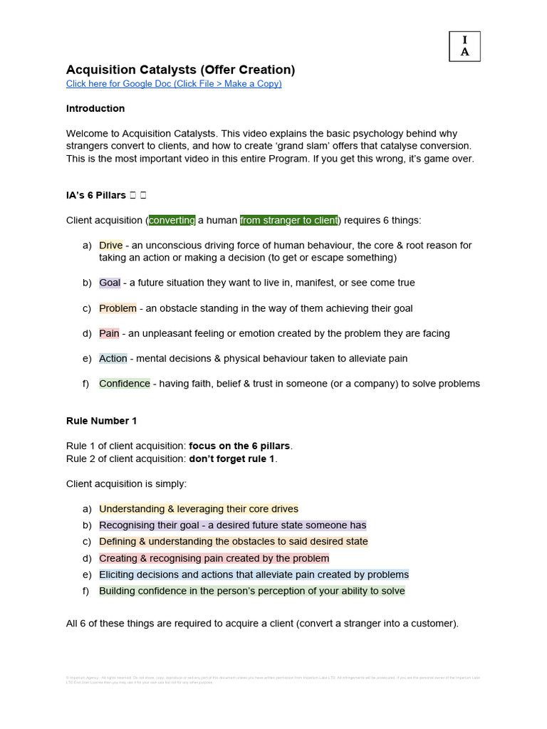 Mastering Offer Creation Framework | PDF | Copyright Infringement | Prices