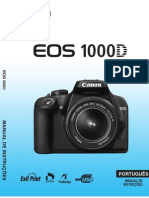 Canon EOS 1000D Manual Portugues