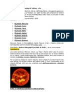 Así Son Los 8 Planetas Del Sistema Solar