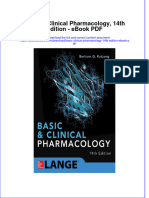 Full Download Book Basic Clinical Pharmacology 14Th Edition PDF