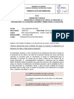 Acta A Familia Generar 22 Experiencia Del Disfrute Del Juego - Activades Rectoras-22