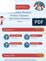 PPT Kel 3 Pertumbuhan ekonomi, struktur ekonomi dan krisis ekonomi