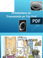 Helmintíase de transmissão oral Nutrição 2023