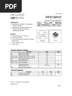 Infineon IRF8736 DataSheet v01 - 01 EN