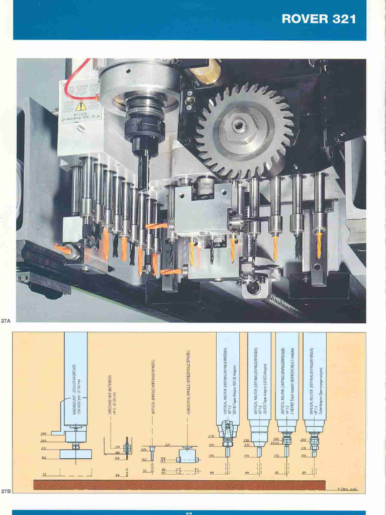 Biesse Rover 321 | PDF