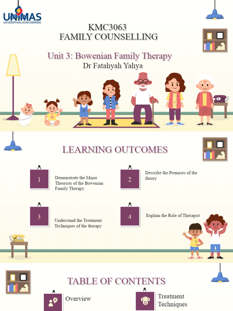 Bowenian Family Therapy Techniques | PDF | Psychotherapy | Family Therapy