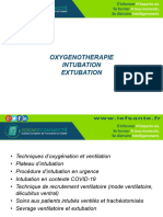Module 3b Oxygénation Intubation Extubation