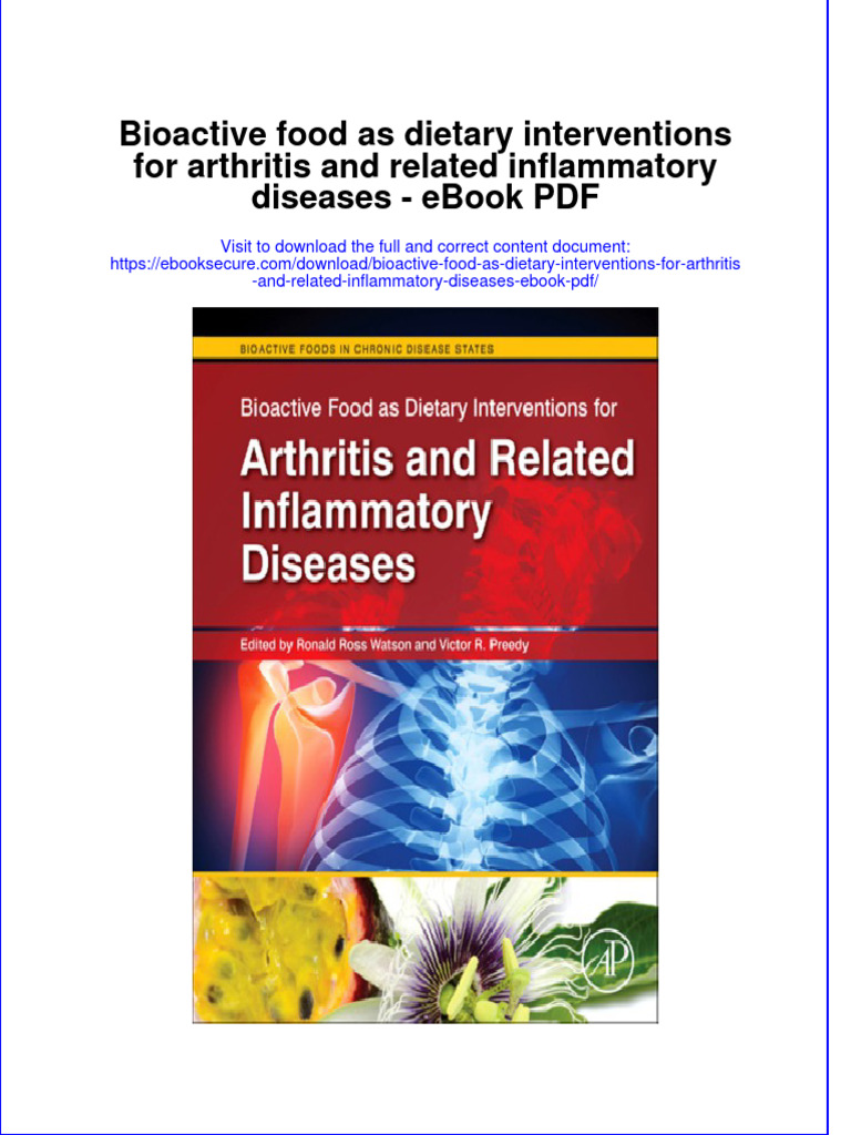 Full Download Book Bioactive Food As Dietary Interventions For Arthritis and Related