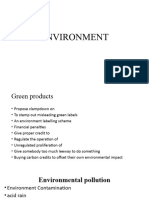 Environment - Argumentative Essay