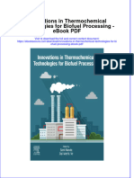 Full Download Book Innovations in Thermochemical Technologies For Biofuel Processing PDF