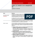 El Derecho a La Verdad y Su Relacion Con La Desaparicion Forzada de Personas