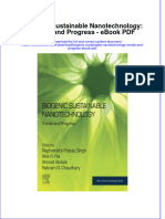 Full download book Biogenic Sustainable Nanotechnology Trends And Progress Pdf pdf