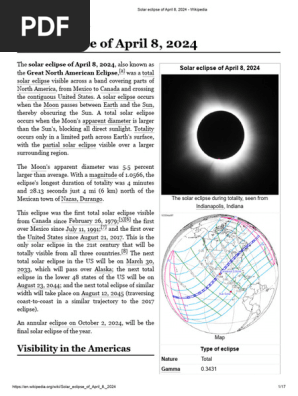 Solar eclipse of April 8, 2024 - Wikipedia