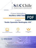 Plan - Curso Radio Operador Restringido ROR VHF SYC CHILE 1