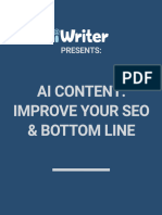 How AI Content Can Improve Your SEO and Your Companys Bottom Line