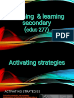 Activating Strategies