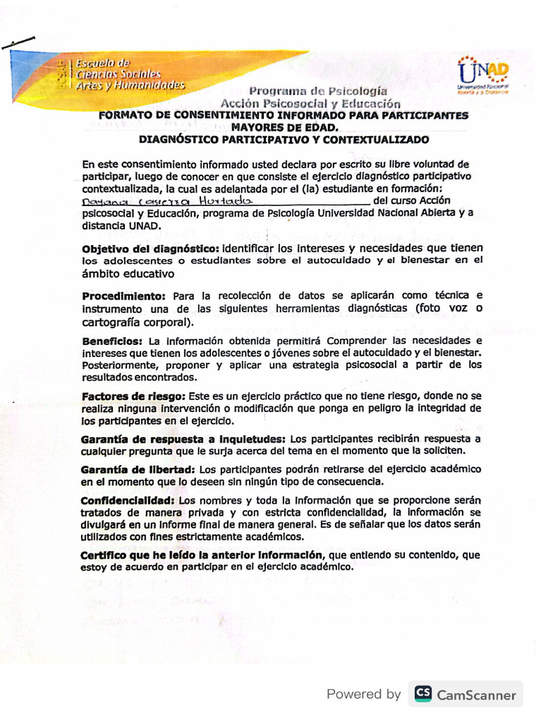 Consentimiento Informado | PDF