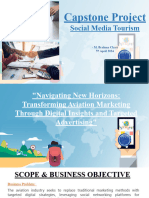 Social Media Tourism - Capstone Project